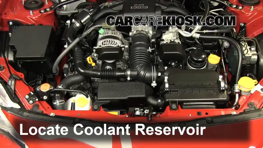 2013 Scion FR-S 2.0L 4 Cyl. Coolant (Antifreeze)
